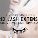 Hybrid Lash Extensions Classic vs Volume Application